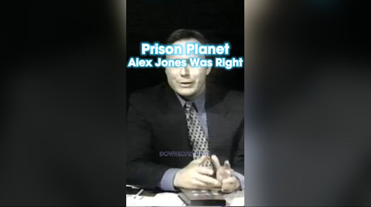 Alex Jones Was Right About Everything in This Video - 1999