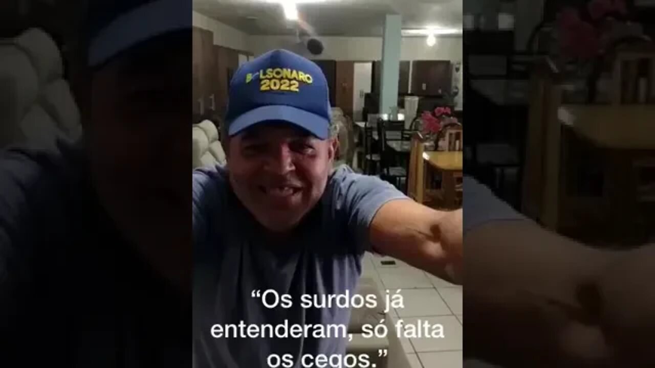 Os surdos já entenderam falta só os cegos Bolsonaro 22