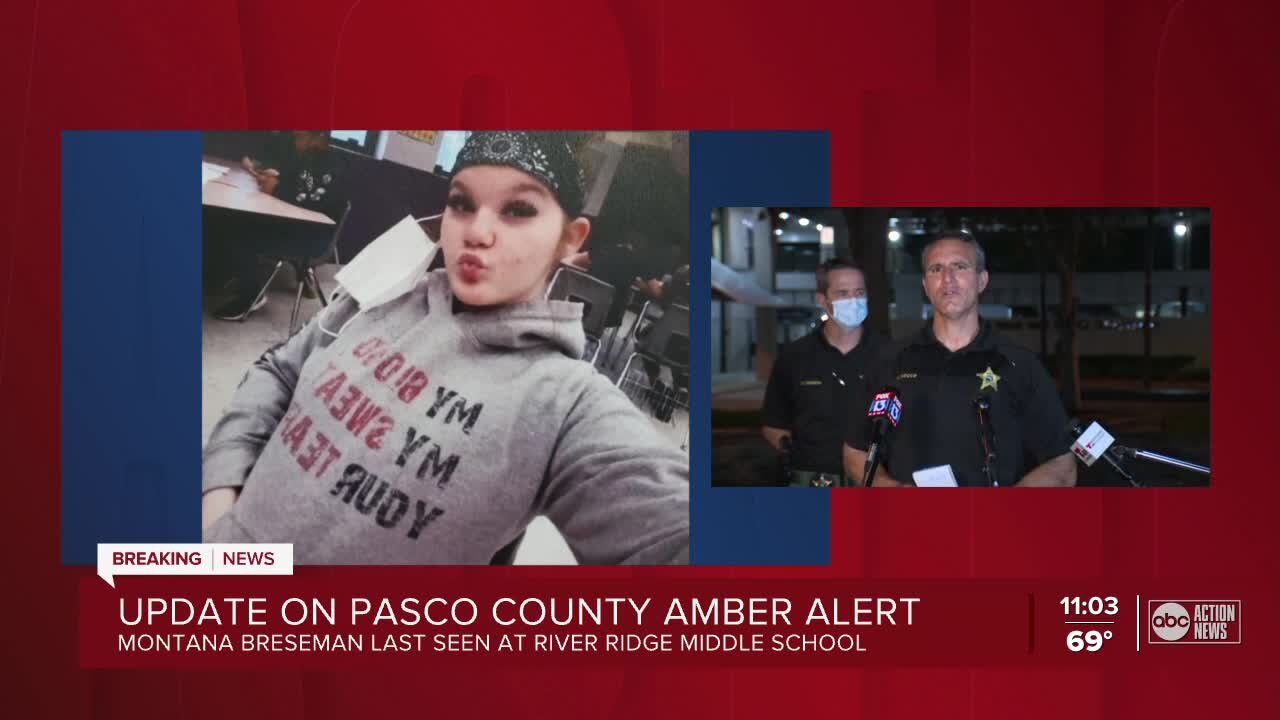 Amber Alert issued for missing 11-year-old girl