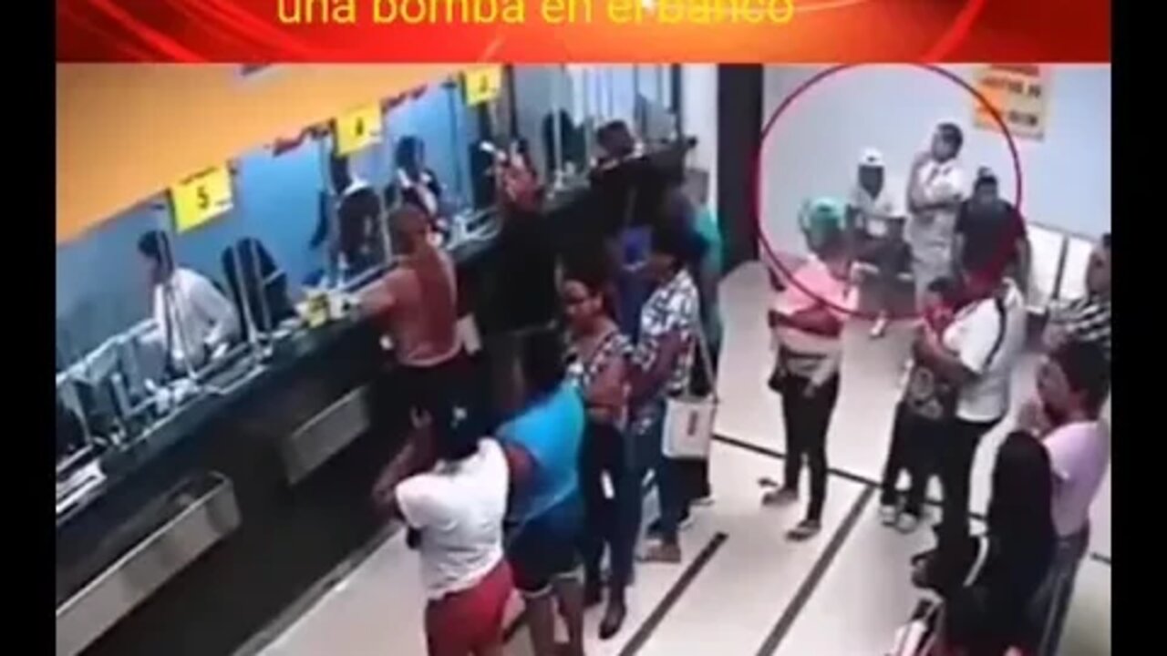 bomba en el banco república Dominicana