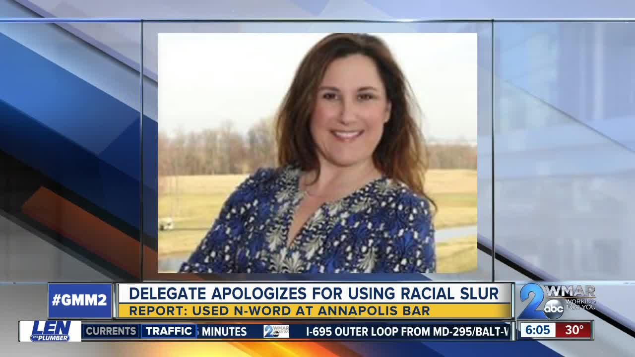 Maryland lawmaker apologizes for using racial slur