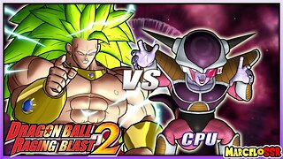 Broly SSJ3 Vs. Freeza - Dragon Ball: Raging Blast 2