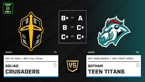 Goliad Crusaders vs Gotham Teen Titans (1v1)