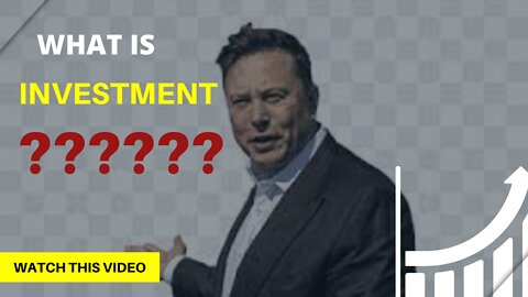 What is investments?