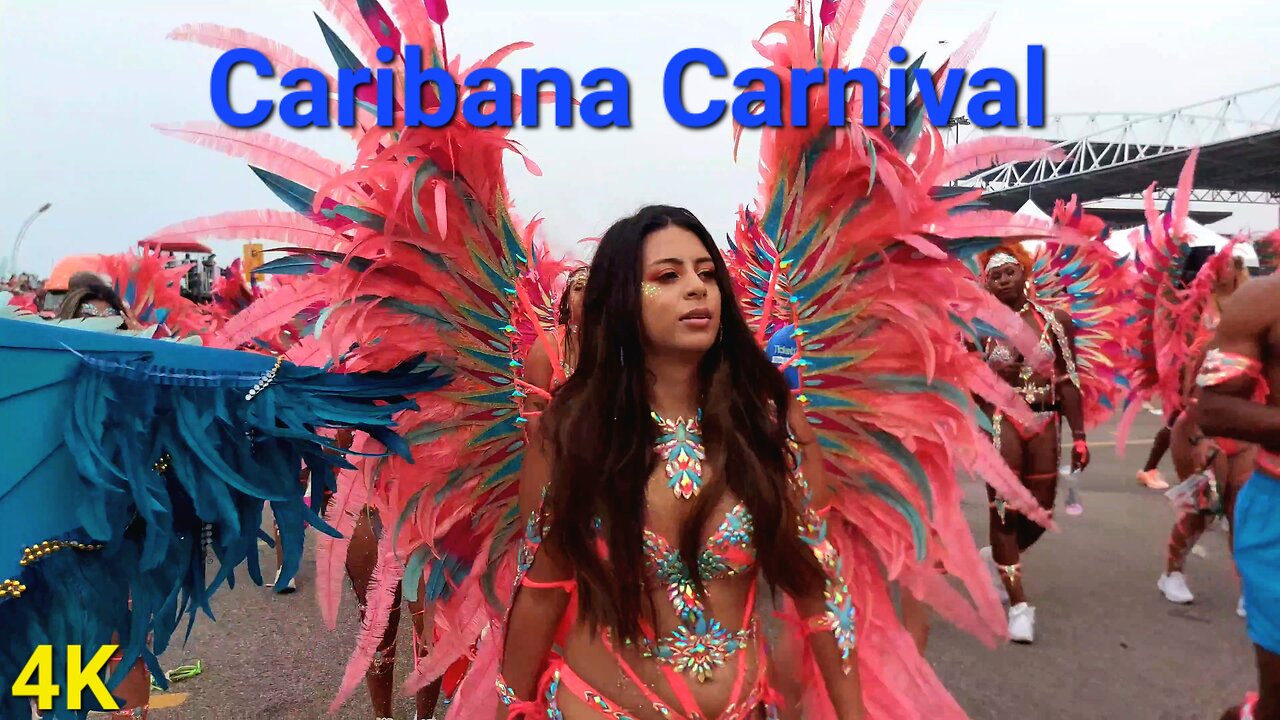 【4K】Toronto Caribana Carnival Canada 🇨🇦
