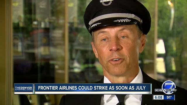 Summer strike threat looms at Frontier Airlines; pilots say it's a last resort