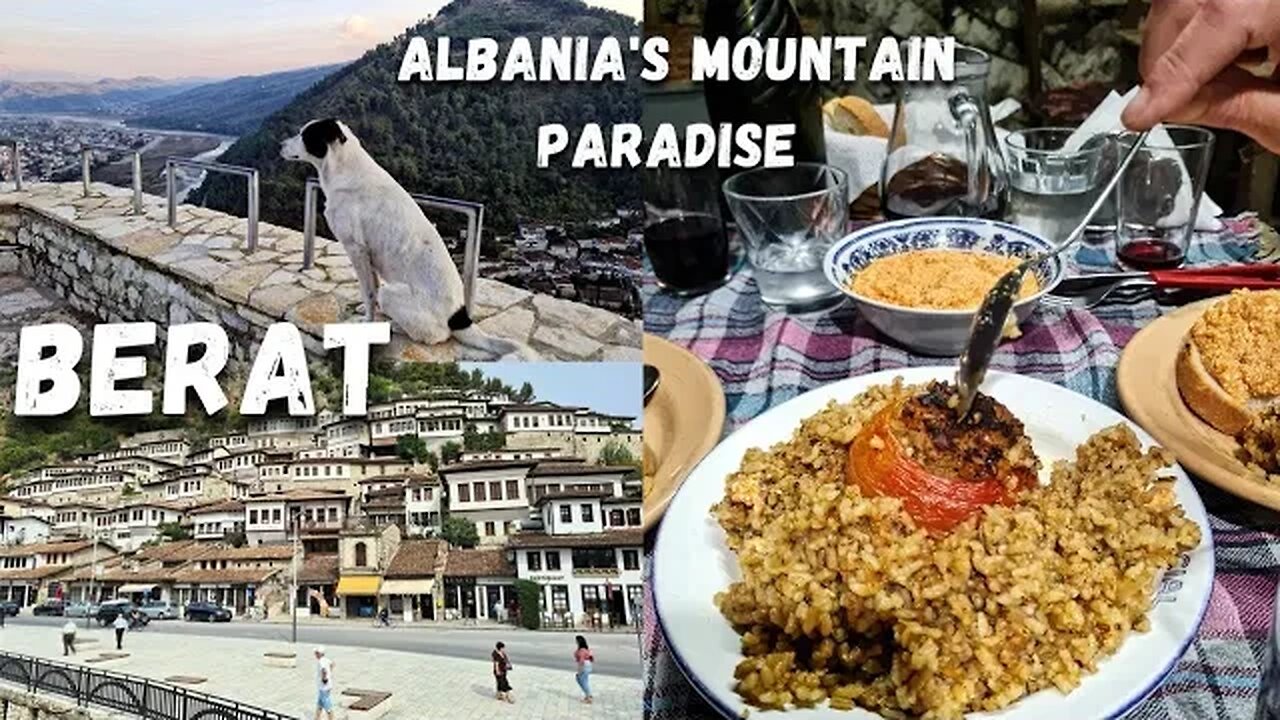 Berat Albania 🇦🇱 Mountain Paradise | Castle | Old Town | Traditional Food