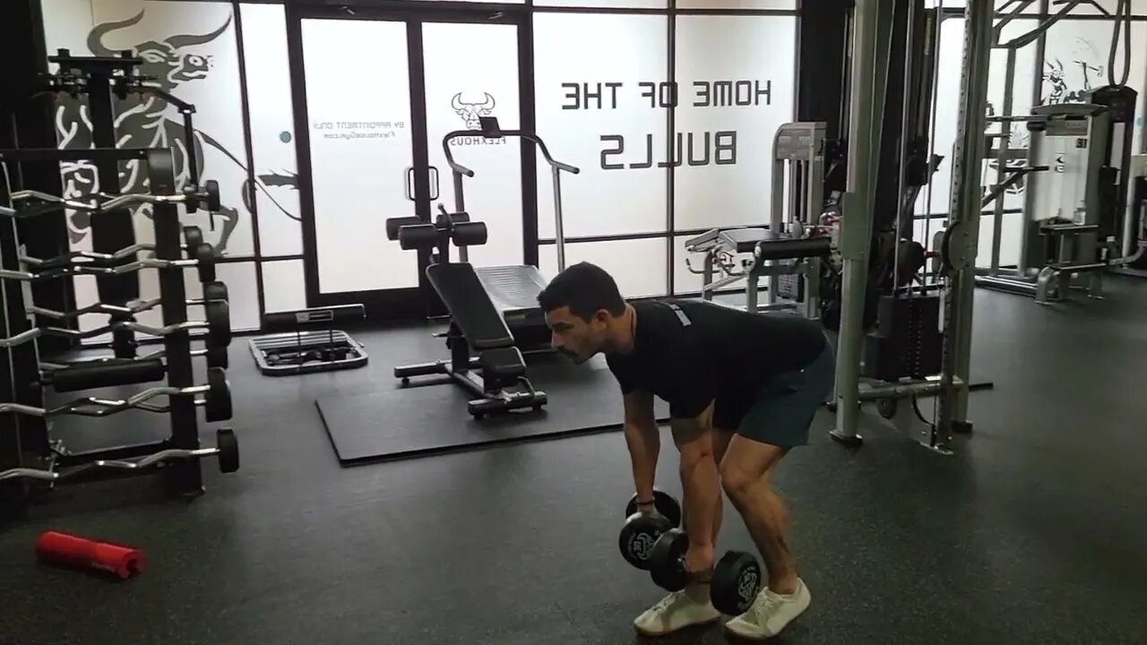 B Stance Dumbbell RDL’s Romanian Deadlifts