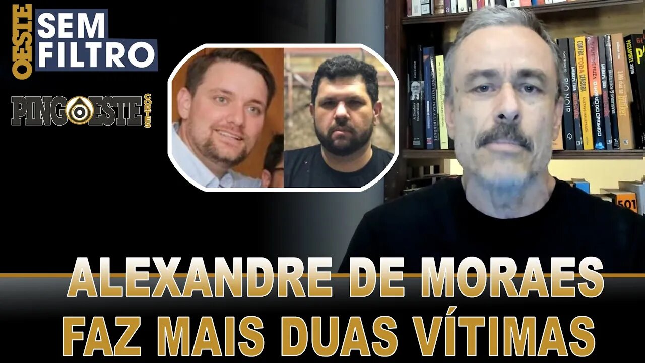 Moraes ordena prisão do jornalista Eustaquio e humorista do hipócritas [GUILHERME FIUZA]