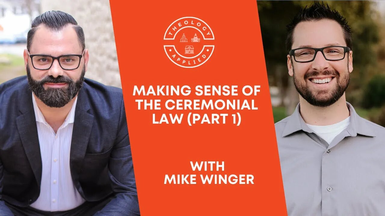 Making Sense Of The Ceremonial Law (Part 1)