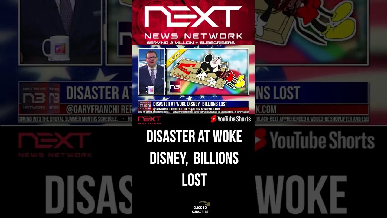 DISASTER AT WOKE DISNEY, BILLIONS LOST #shorts