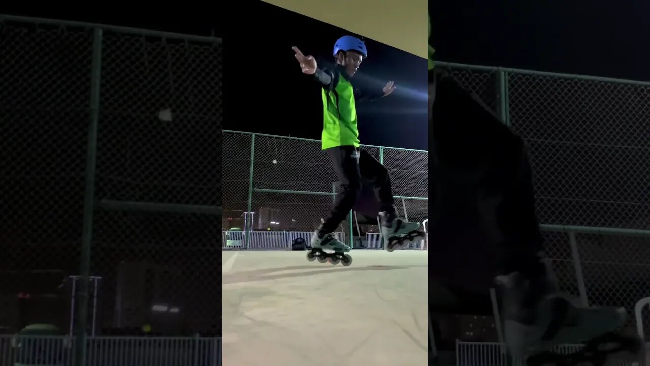 Toe Wheeling | Inline Skating Practice #skateweaver #shorts