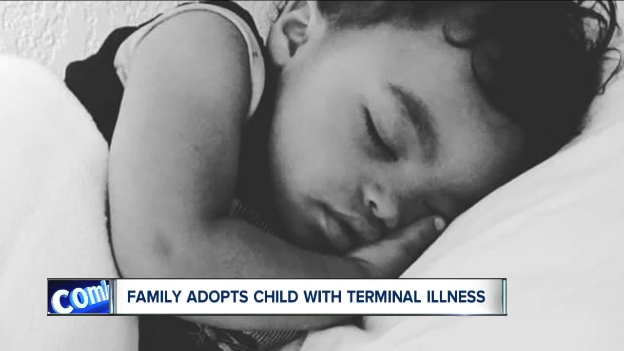 Unconditional love drives Kent couple's adoption of terminally ill toddler