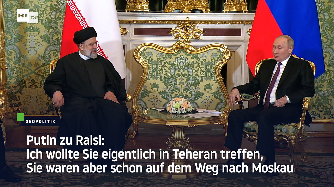 Putin zu Raisi: Ich wollte Sie eigentlich in Teheran treffen ...