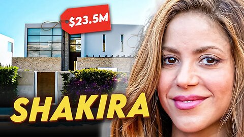 Shakira | House Tour | $23.5 Million Barcelona Mansion & More