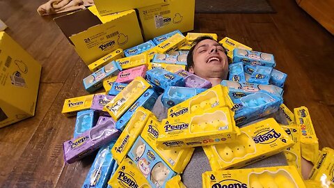 BIGGEST PEEPS SCORE EVER DUMPSTER DIVING AT DOLLAR TREE!!!