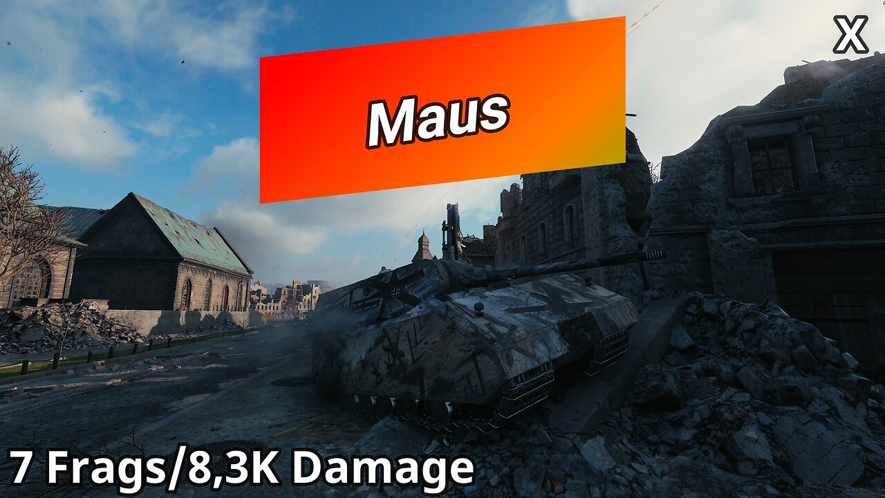 Maus (7 Frags/8,3K Damage) | World of Tanks