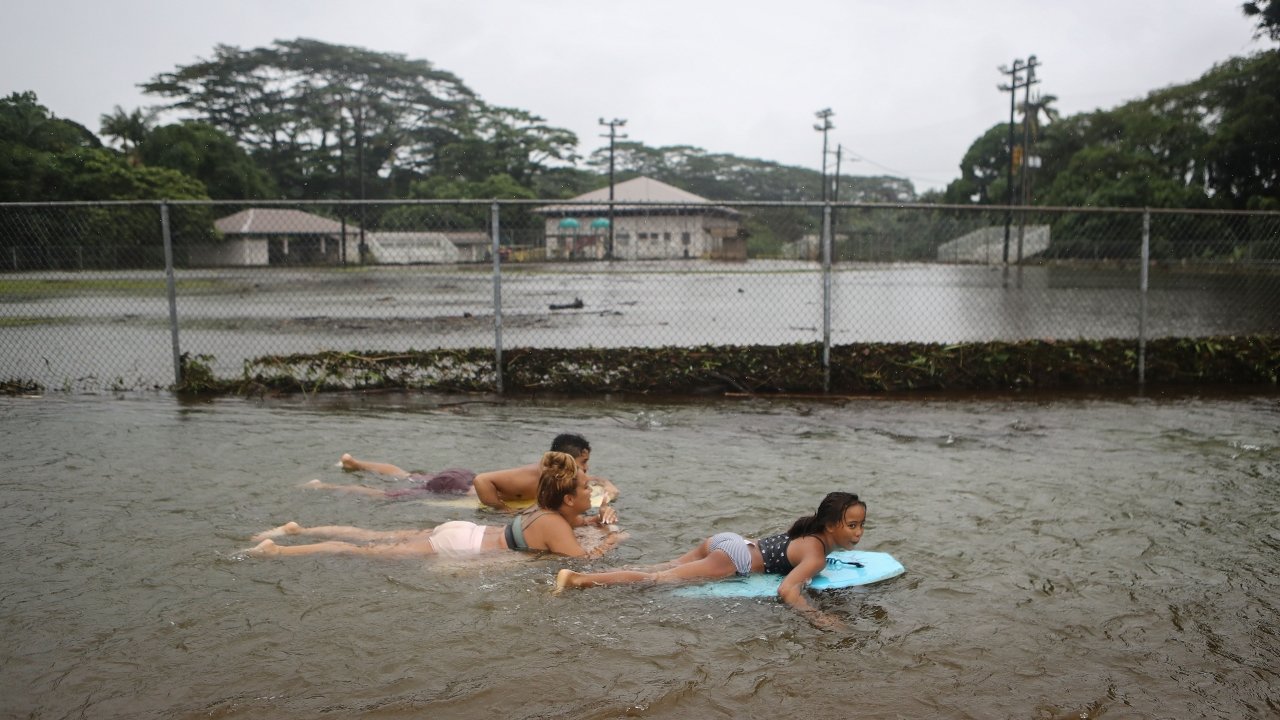 Flooding From Tropical Storm Lane Raises Health Concerns In Hawaii