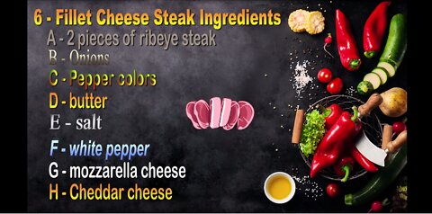 Fillet Cheese Steak In 5 Minutes