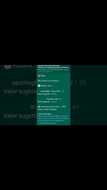 Surebet Arbitragem Aposta Esportiva Lucro Certo Vôlei