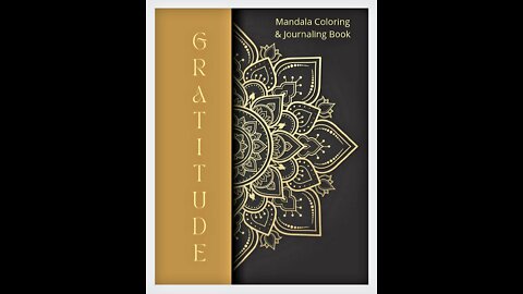 Mandala Coloring & Gratitude Journal