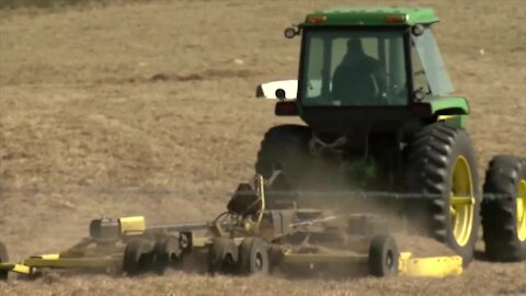 Farms in Michigan send close to 6 million pounds of plastic film to the landfill each year, now Eaton County is trying to do something about it.