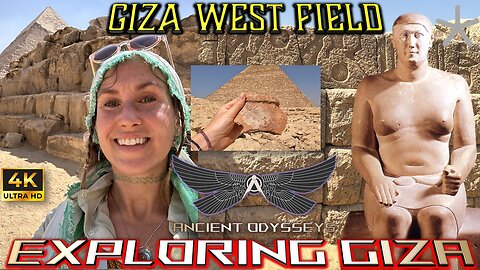 Rare Giza West Field Footage in 4K | Ancient Egypt Expedition