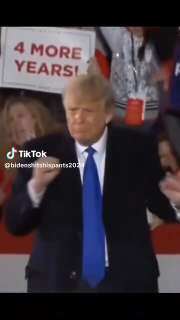 Trump dance. 😀😀