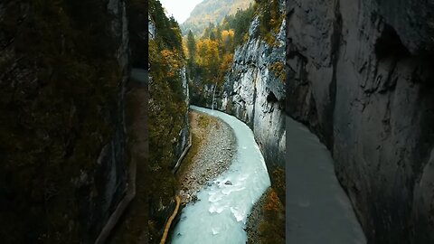 A hidden paradise in Switzerland 🤯 #shorts #fypシ