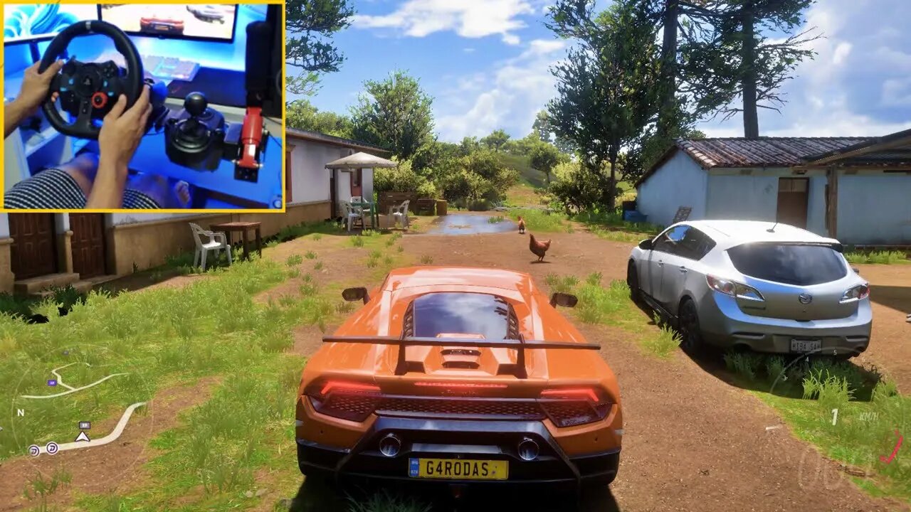 FORZA HORIZON 5 Steering Wheel G29 - LAMBORGUINI HURACÁN PERFORMANTE