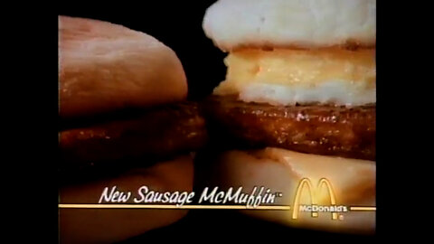 March 25, 1984 - The New Sausage McMuffin at McDonald's