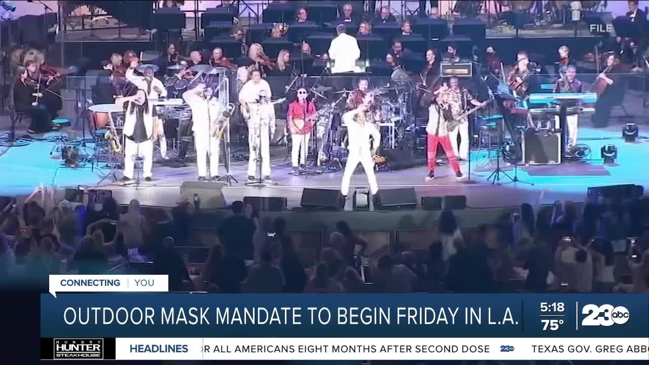 Outdoor mask mandate starts Friday in L.A.