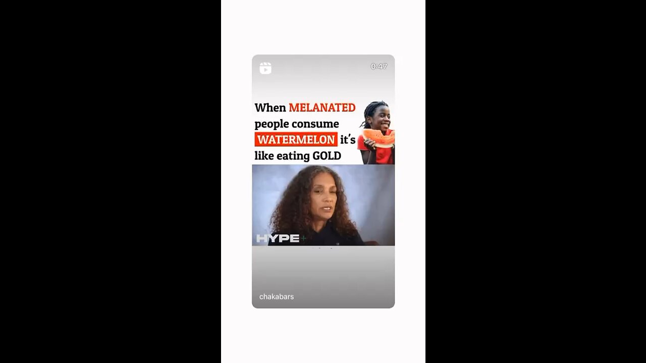 Melenated people watch this