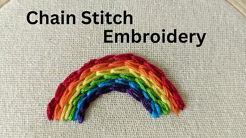 Embroidery Chain Stitch