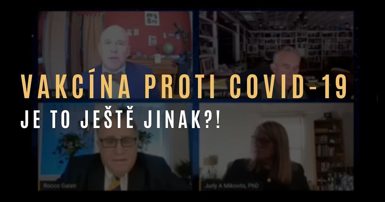 David Martin - Vakcína proti COVID-19 NENÍ podle definice vakcína