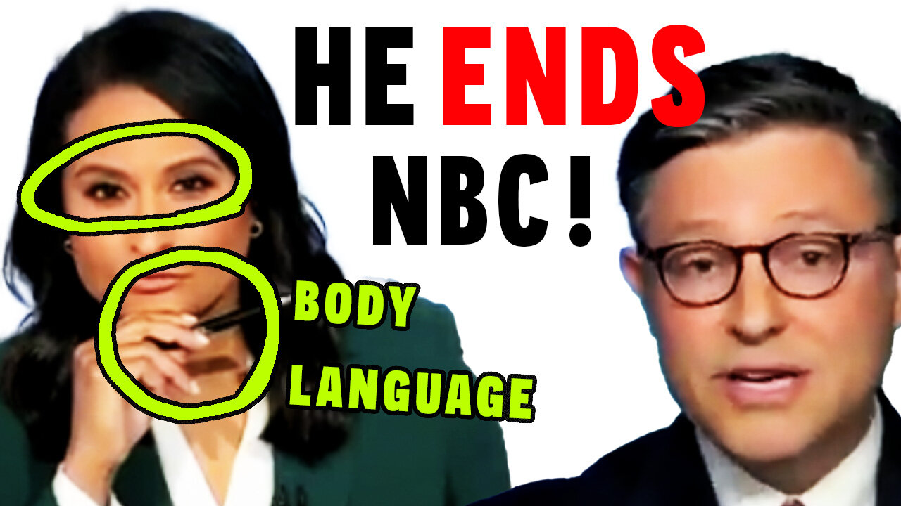 Mike Johnson Takes Down NBC In RECORD TIME!