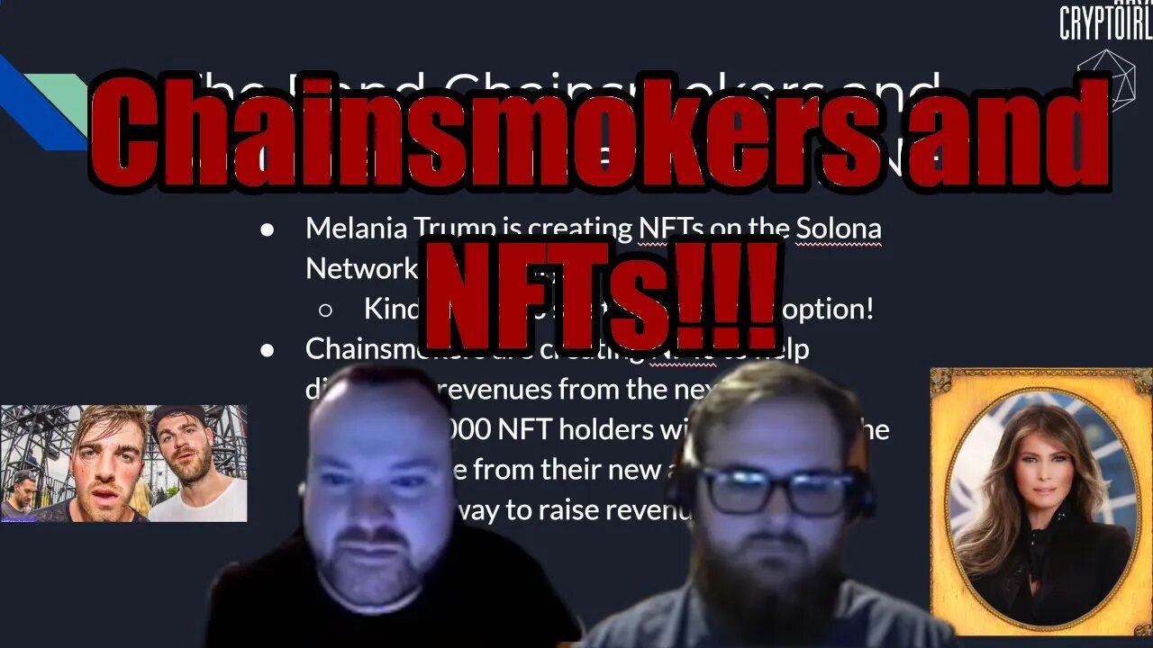 Chainsmokers and NFTs that Pay Revenues based on Album Sales!