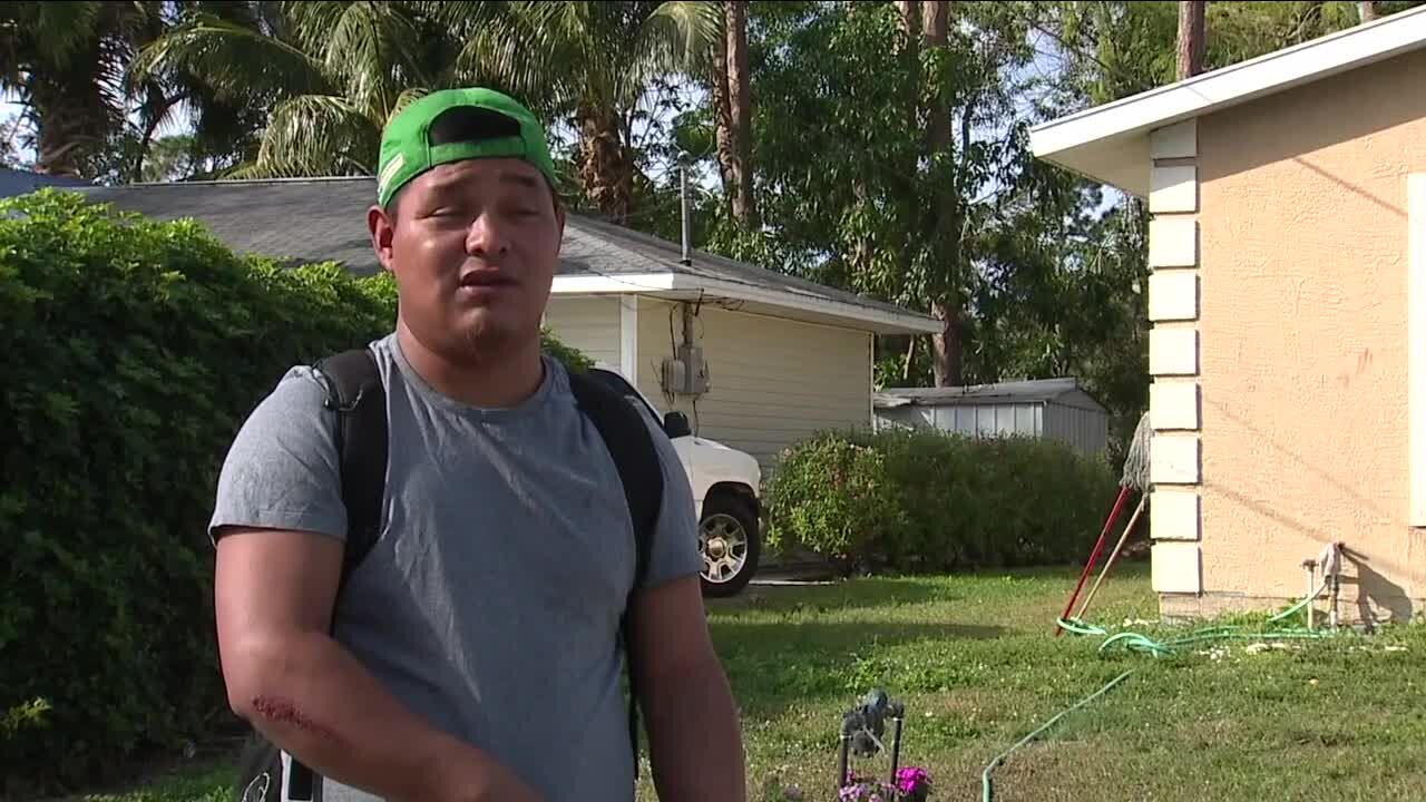 Bonita Springs house set on fire with 21 people inside, man speaks out