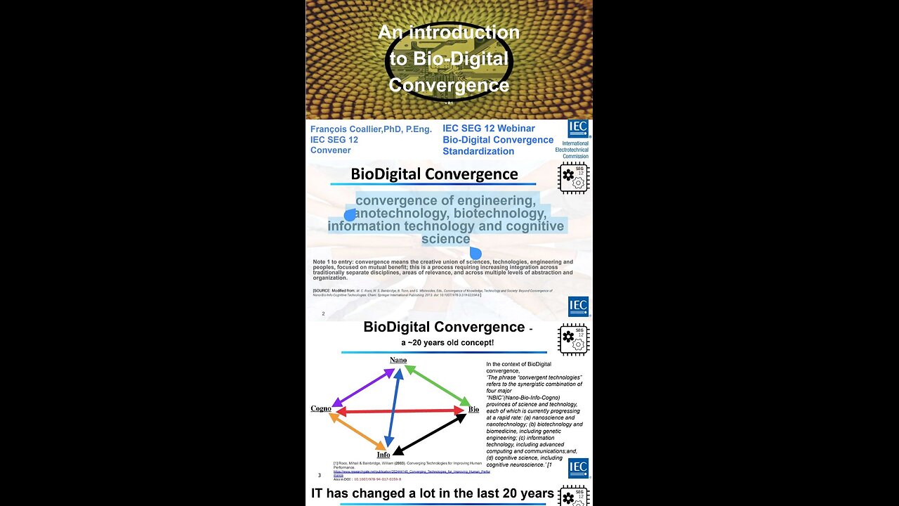 BIOCONVERGENCE SABRINA WALLACE INTERVIEW + A WALK THROUGH OF GOVERNMENT SOURCES DOCUMENTS