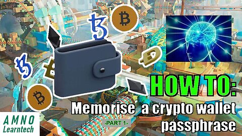 Major System series I | Memorising crypto wallet key | PART 1 - Intro, Major system basics