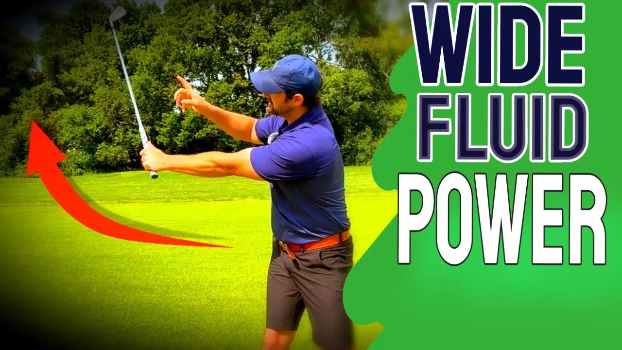 This Backswing Feel Is Golf Swing Gold | Easy Power And Width in golf swing