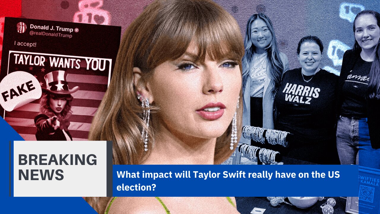 Could Taylor Swift 'get out the vote' and impact the US presidential election?