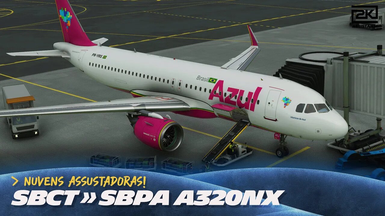 De Curitiba para Porto Alegre no A320NX