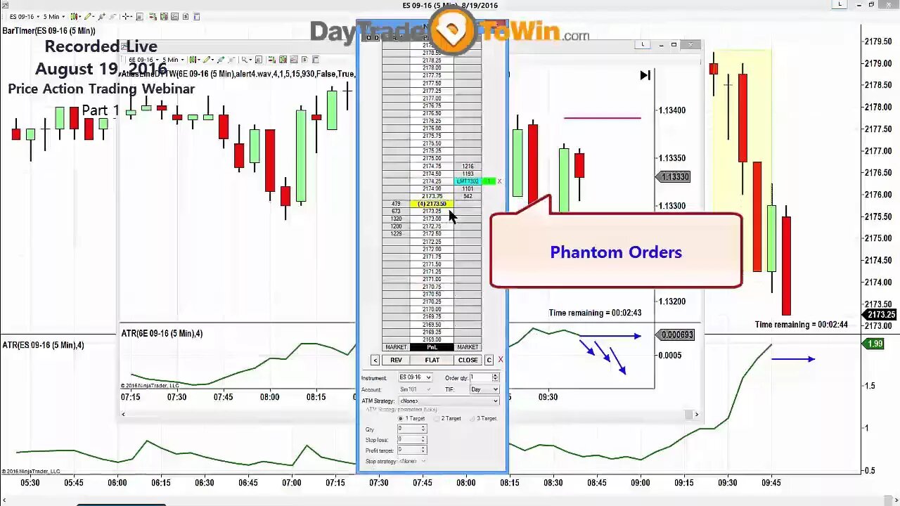 101 DayTradeToWin Part 1 Live Price Action Trader Secrets Revealed