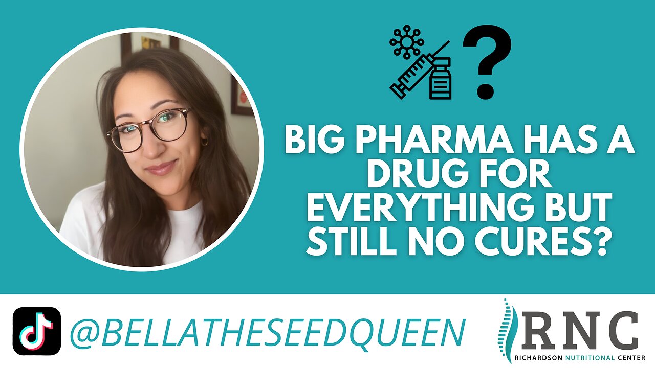 Big Pharma has a drug for everything but still no cures?