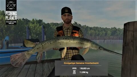 Fishing Planet Folge 444 Einzigartiger Gemeiner Knochenhecht Mississippi