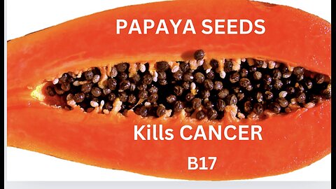 Papaya Seeds B17 Kills Cancer