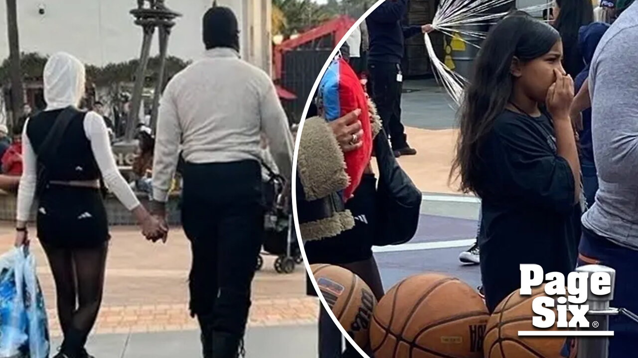 Kanye West and 'wife' Bianca Censori spend time with North at Universal