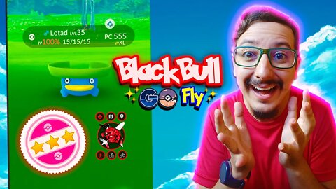 MELHOR FLY E RADAR DE 100% NO POKÉMON GO EM 2022! BLACK BULL