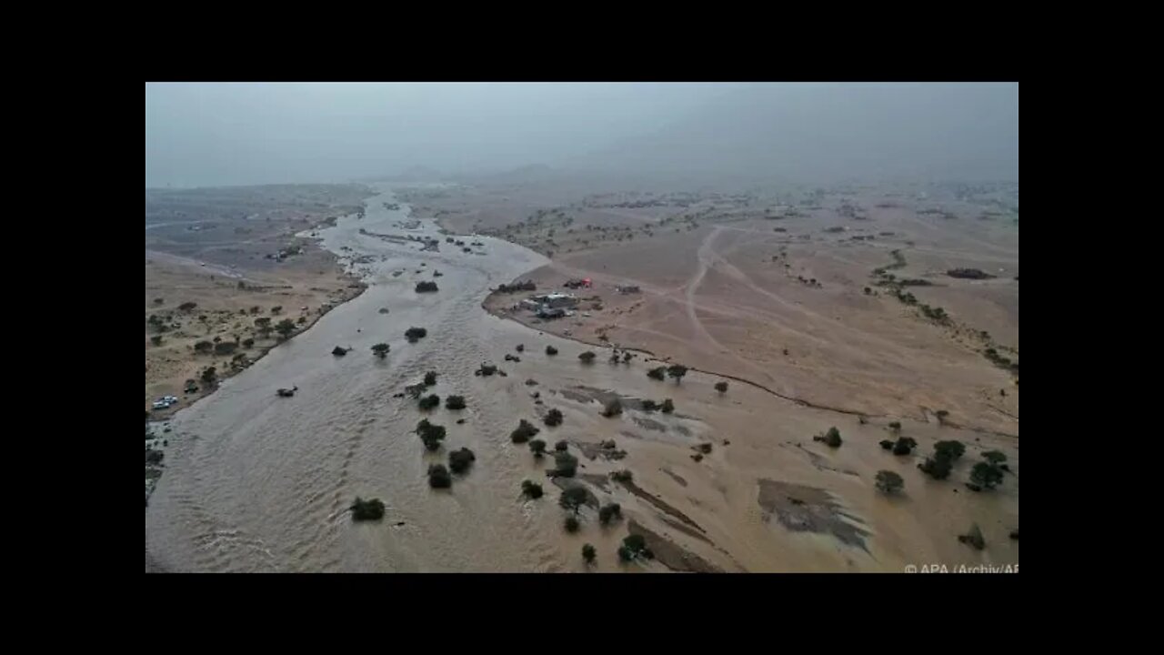 Hochwasser in der Wüste!